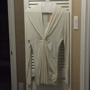 V Neck Fitted Tunic